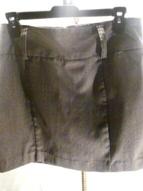 Maurices gray mini skirt